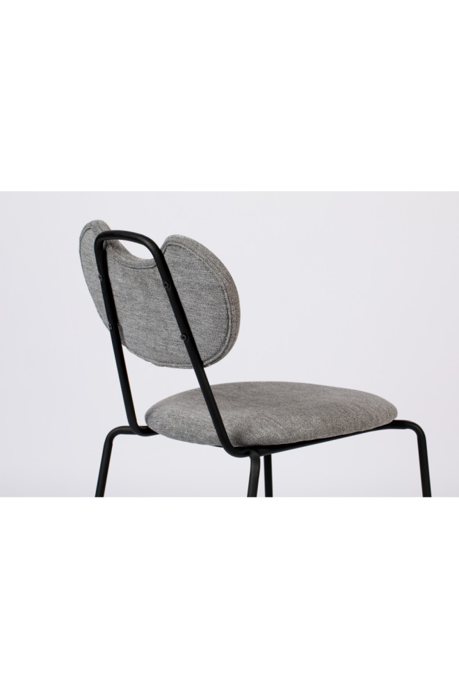 Fabric Upholstered Dining Chairs (2)  DF Aspen   Midcentury   Dining Chairs   by Oroa   Distinctive Furniture  Houzz