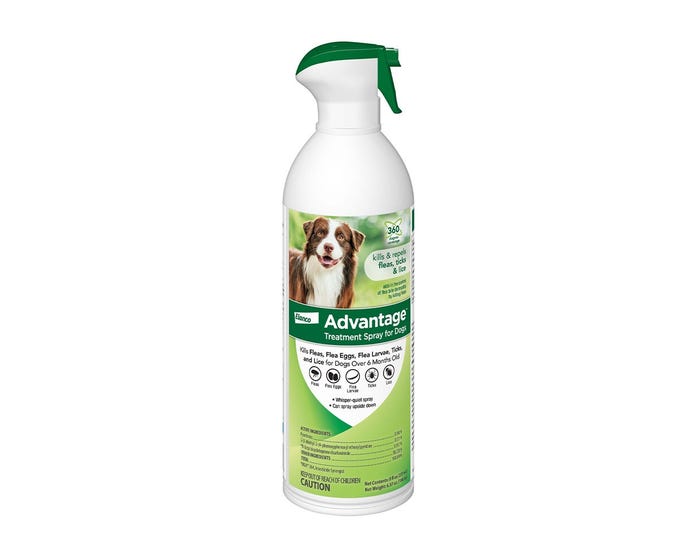 Advantage Flea and Tick Treatment Spray for Dogs， 8 oz. - 9113467