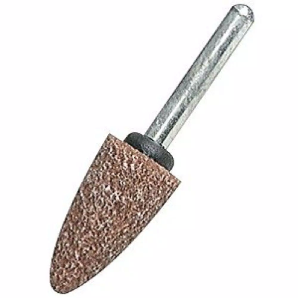 Dremel 3/8 in. Rotary Tool Aluminum Oxide Arch Shaped General Purpose Grinding Stone and#8211; XDC Depot