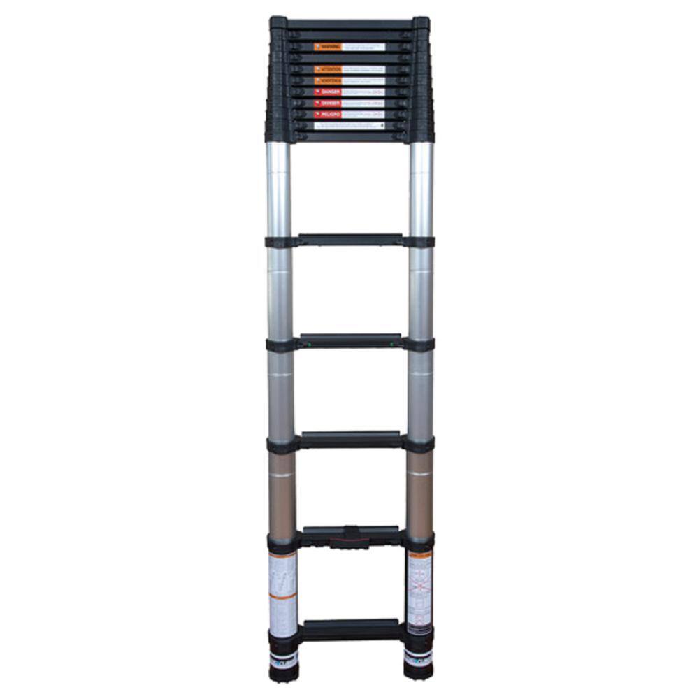 XTEND+CLIMB 15.5 ft. Telescoping Aluminum Extension Ladder (19.5 Reach Height) 300 lbs. Load Capacity Type IA Duty Rating CS155+300