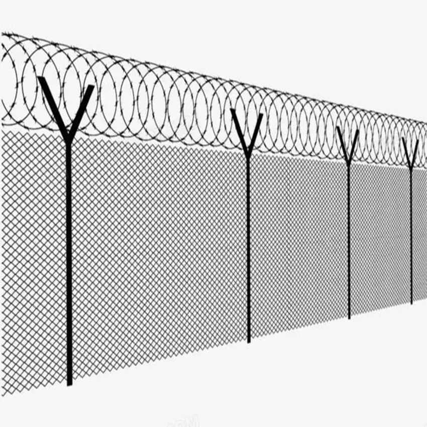 Factory Supply Hot Sale 358 Anti Climb Burglar Fence Black Welded Wire Mesh Fencing