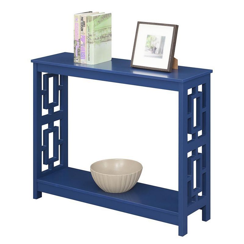 Convenience Concepts Town Square Console Table with Shelf