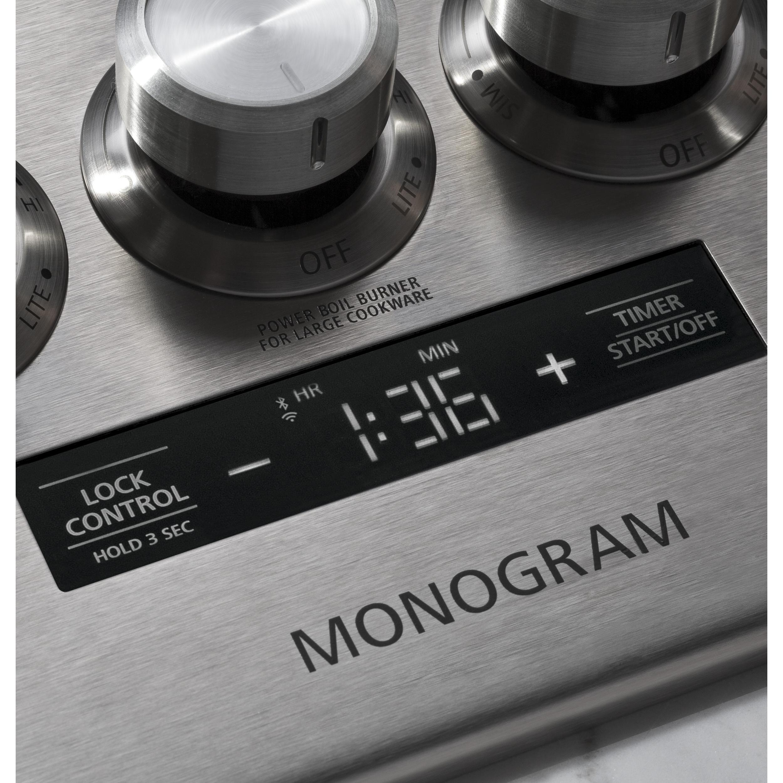 Monogram 36-inch Built-In Gas Cooktop ZGU36ESLSS