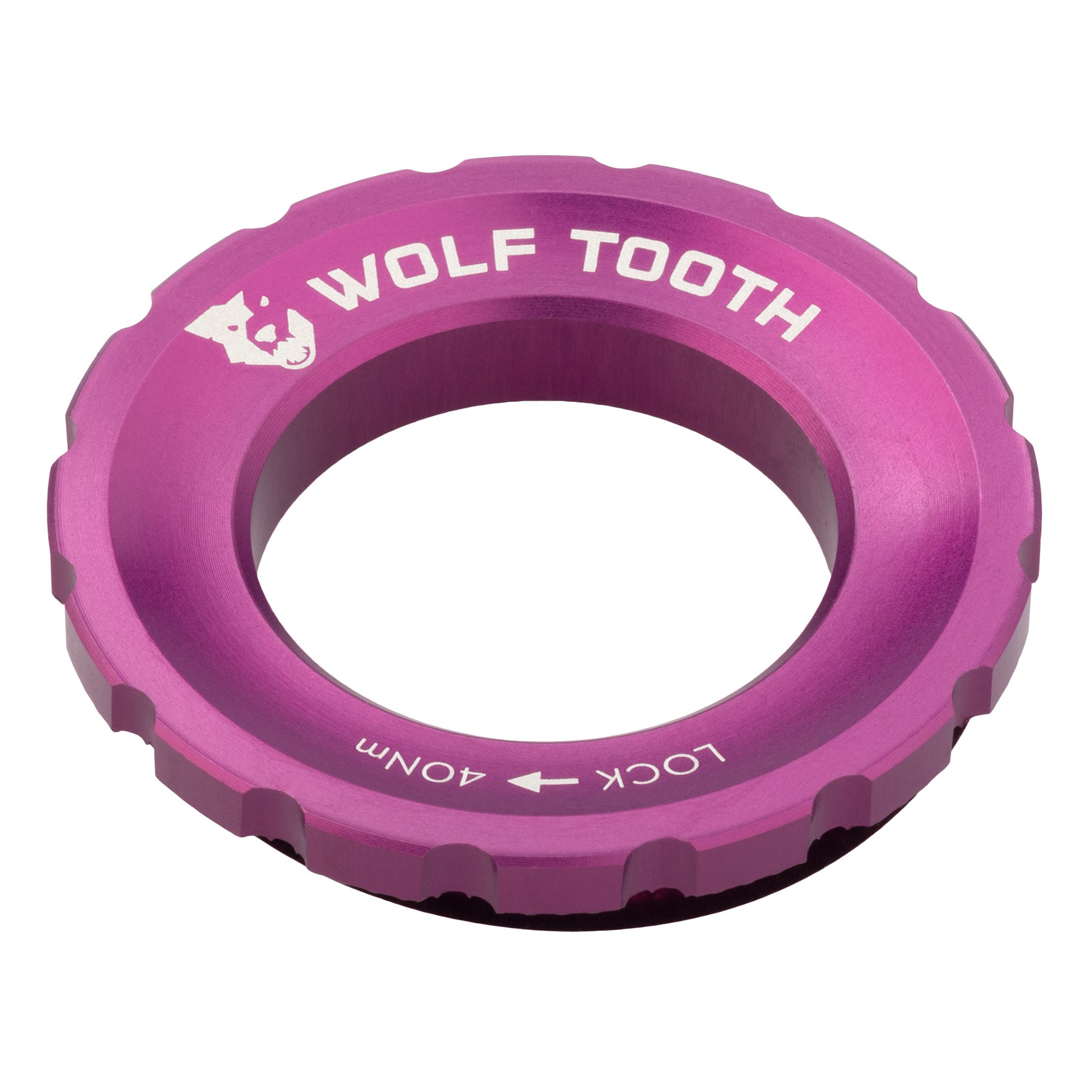 Wolf Tooth Components Centerlock Rotor Lockring - Purple