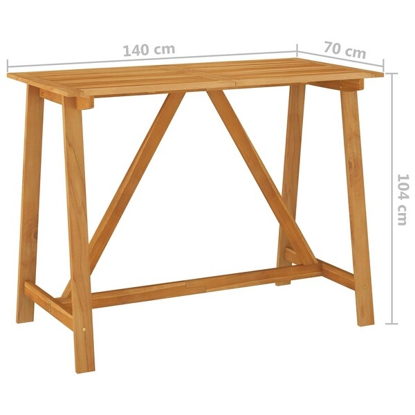 vidaXL Garden Bar Table 55.1