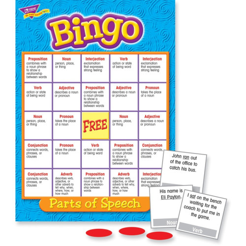 Trend Parts of Speech Bingo Game (T6134)