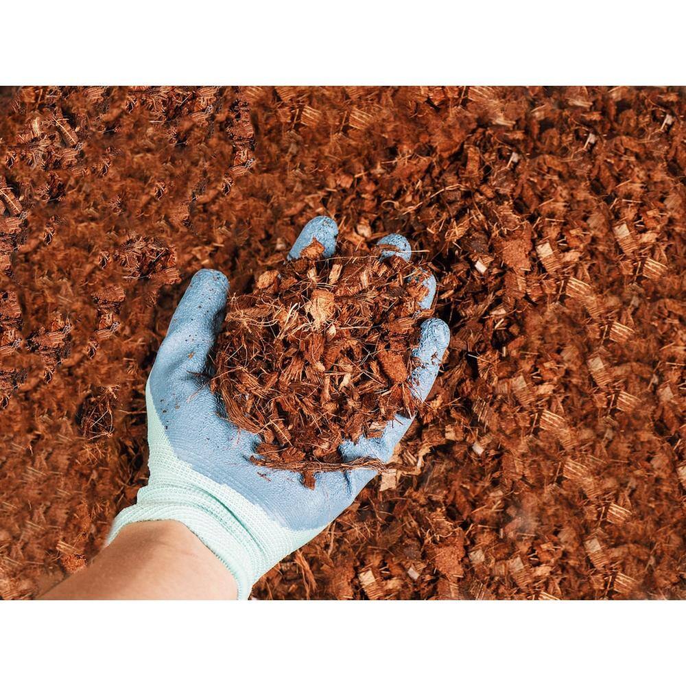 ENVELOR:Envelor 10 lbs. Natural Coco Coir Husk Chips Coconut Coir Fiber Mulch EN-CHC-10