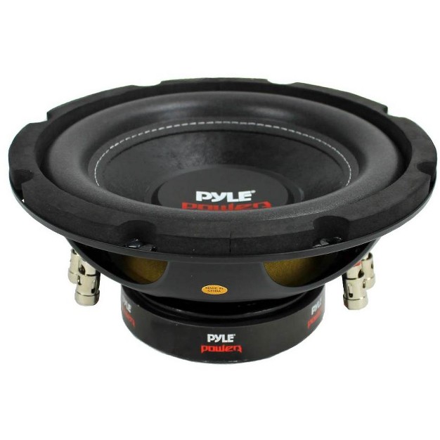 800w Car Audio Subwoofer Sub Power Woofer Dvc 4 Ohm Black