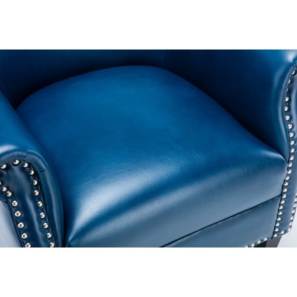 Hendrick Faux Leather Club Chair by Greyson Living