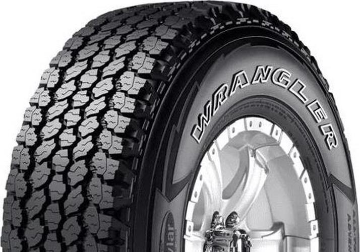 Goodyear Wrangler All-Terrain Adventure with Kevlar All Terrain 245/75R17 112T Passenger Tire