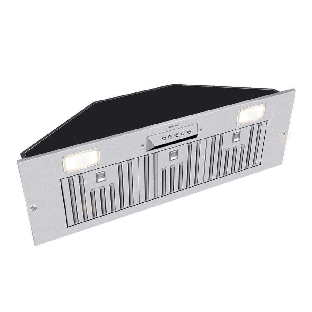 Akicon 36 in 600 CFM Ducted Insert Range Hood in Stainless Steel