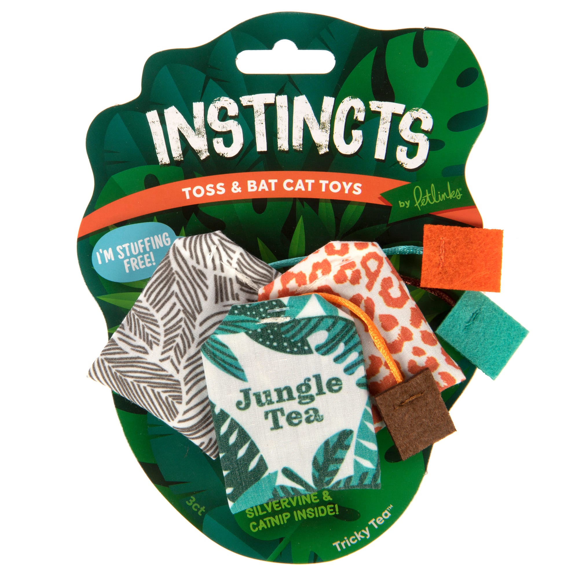 Petlinks Instincts Tricky Tea Cat Toy， Small