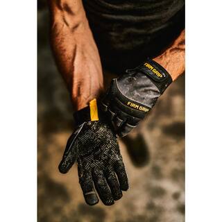 FIRM GRIP Large Pro Builder Work Gloves 63867-06