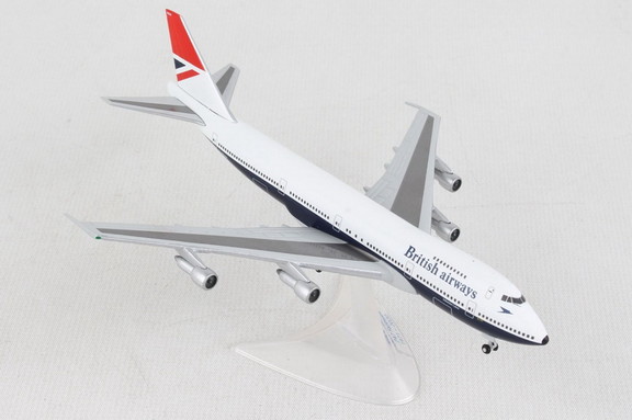 Herpa British 747 100 1/500 747 Farewell  HE534857