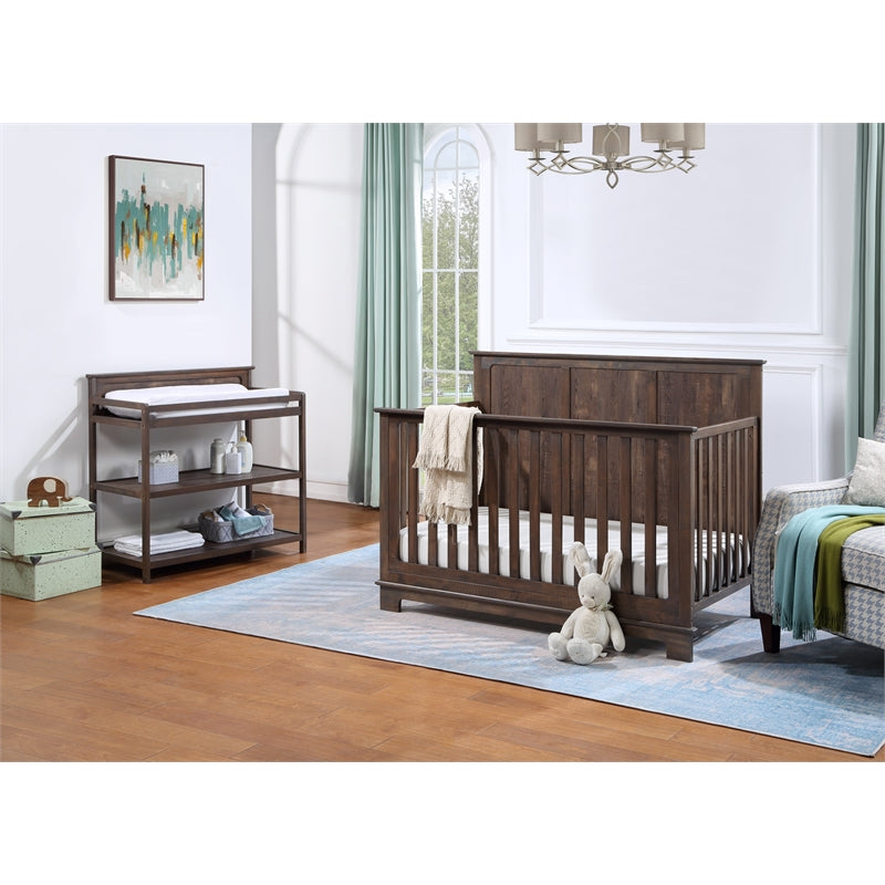 Suite Bebe Grayson Changing Table Rustic Barnwood