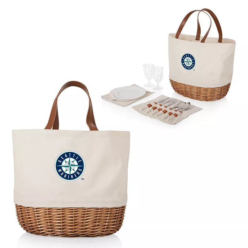 Picnic Time Seattle Mariners Promenade Picnic Basket Set