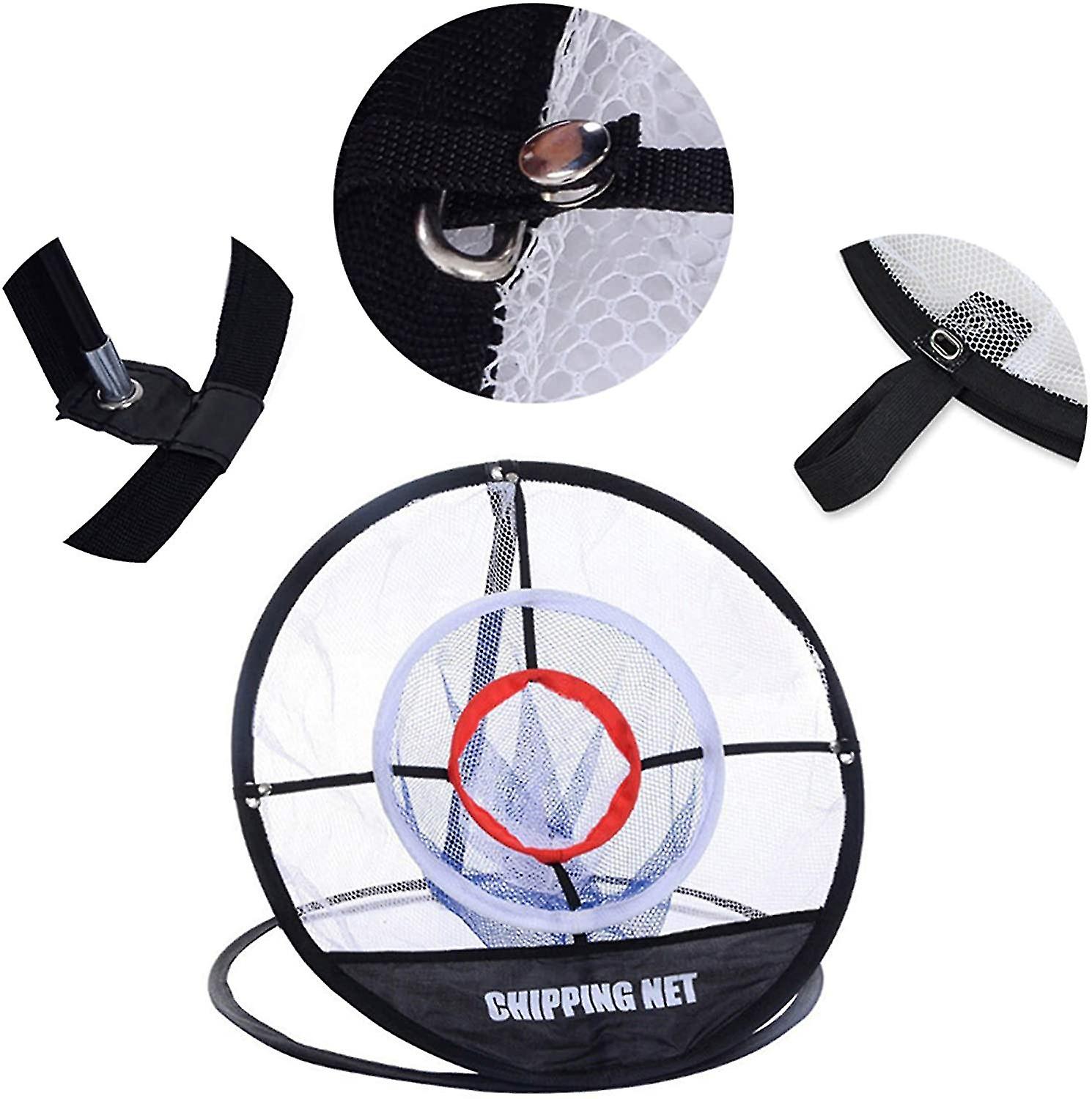 Pop Up Golf Chipping Net Practice Net Portable Golf Disc Accessories