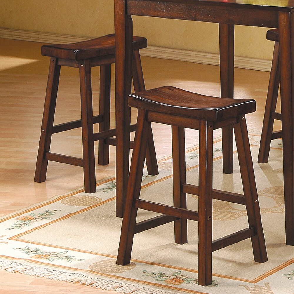 Salvador Saddle Seat Counter Stool (Set of 2) by iNSPIRE Q Bold