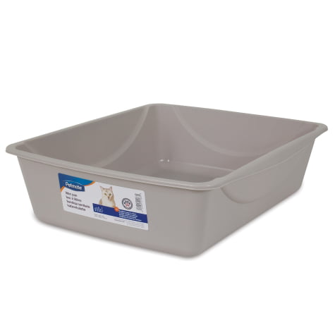 Petmate Cat Litter Pan， Small， Color May Vary