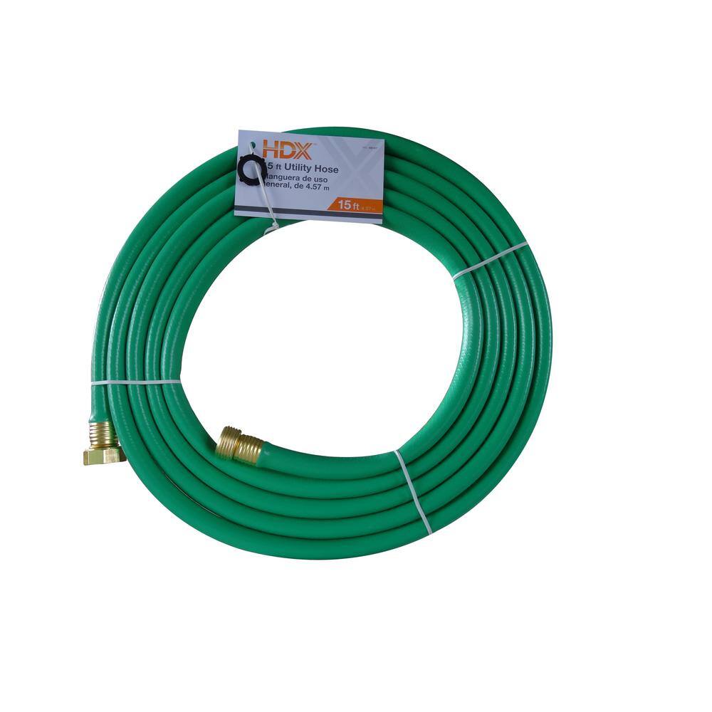 HDX 58 in. x 15 ft. Light Duty Garden Hose CHDUT58015CC