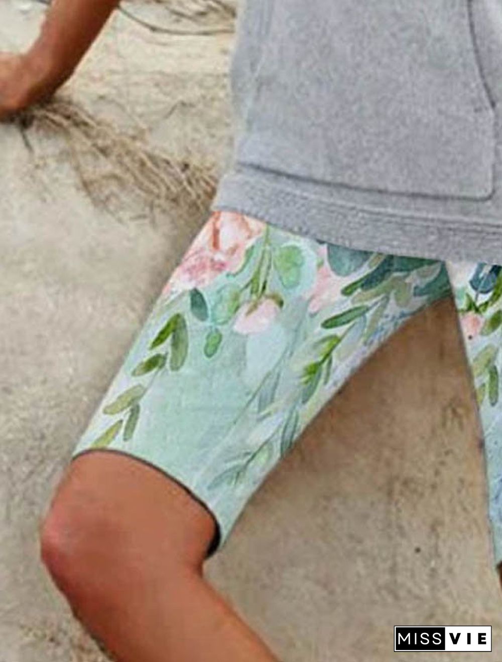 Floral Cotton-Blend Shorts