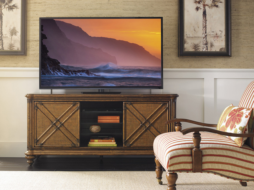 Emma Mason Signature Palwin Media Console   Tropical   Entertainment Centers And Tv Stands   by Emma Mason  Houzz