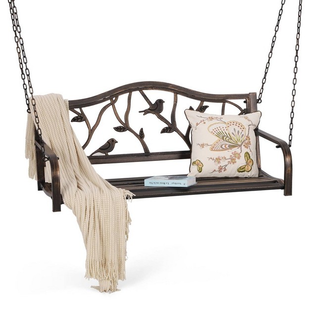 Two Seat Porch Swing With Hanging Chains Captiva Designs