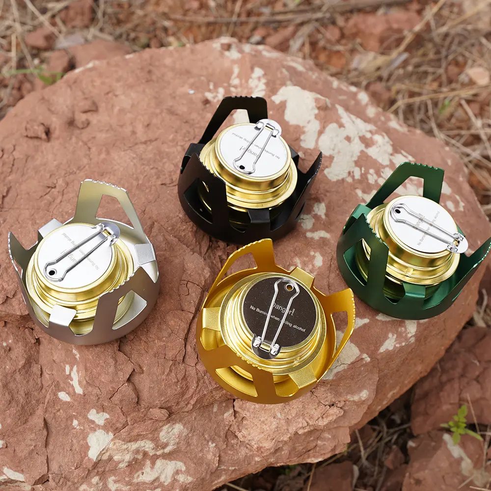 Camping Barbecue Alcohol Stove Outdoor Camping Mini Split Alcohol Stoves Portable Alcohol Stoves