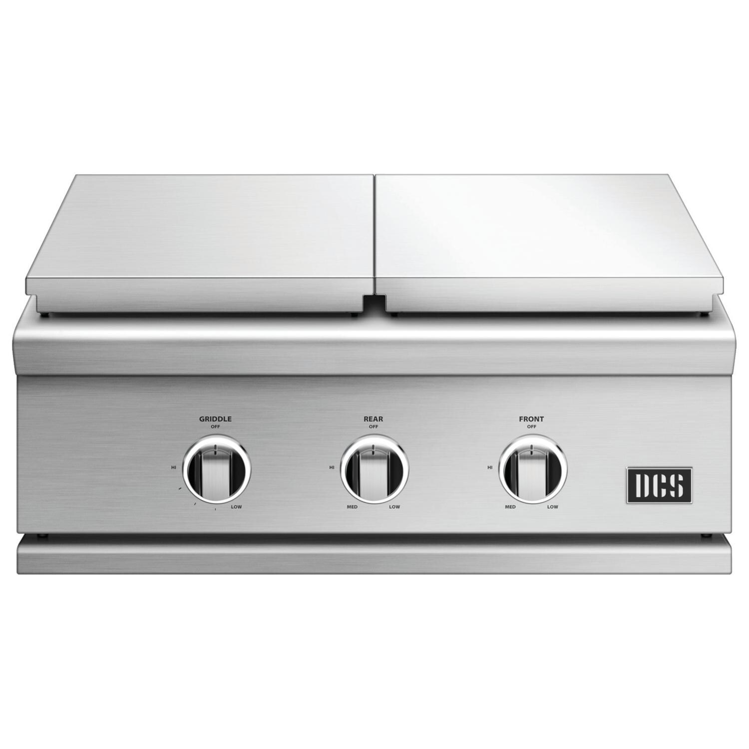 DCS Series 9 30-Inch Propane Double Side Burner with Griddle