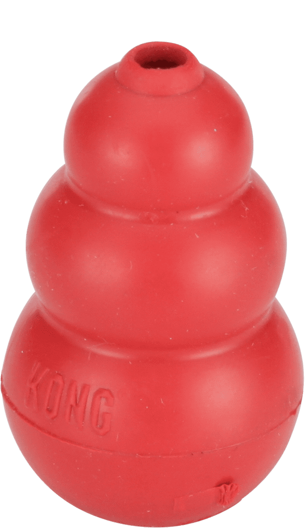 KONG Classic Non Toxic Rubber Dog Toy， Red， X-Small