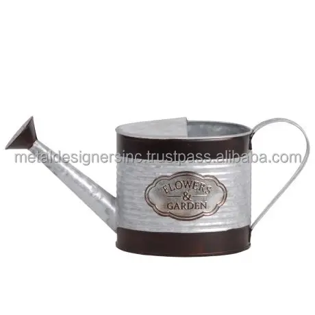 Metal Watering Can for irrigating the home and garden plants decoration metal plants watering tool