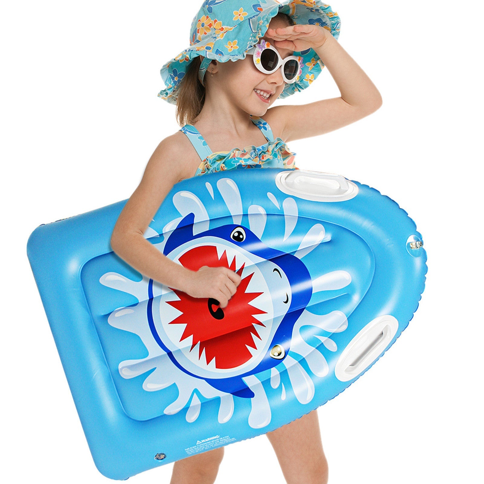 Poatren Inflatable Surfboard For Kids Swimming Pool Water Slide  Floating Toys