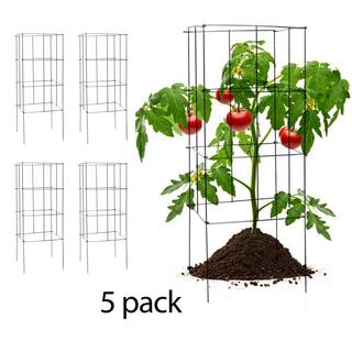 Glamos Wire Products Glamos Wire 42 in. Heavy Duty Square Plant Support (5-Pack) 701642