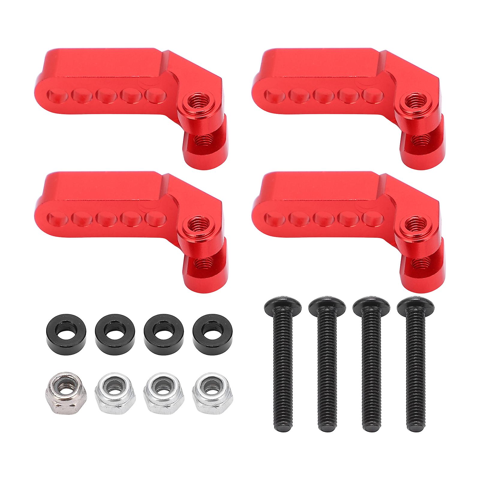 4pcs Remote Control Car Front And Rear Oil Pressure Code For Traxxas Trx4 820564red