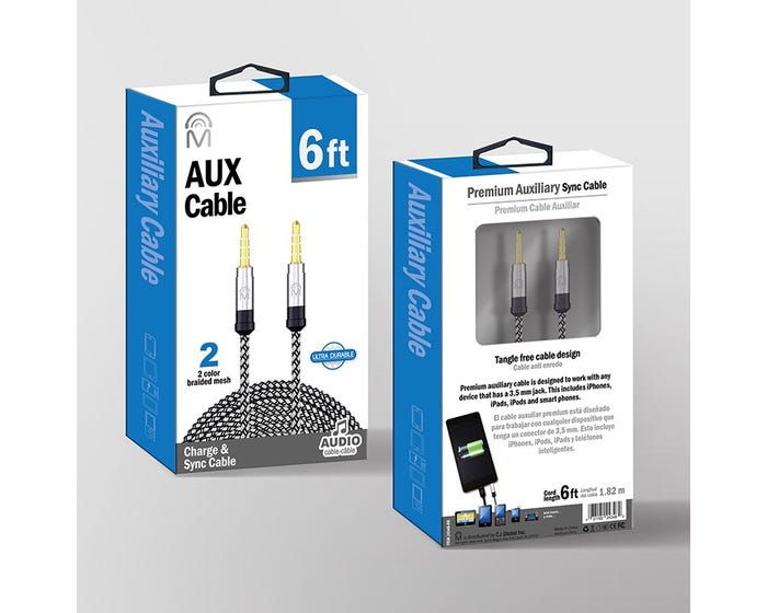 M 6ft. Aux Cable 24348-RK