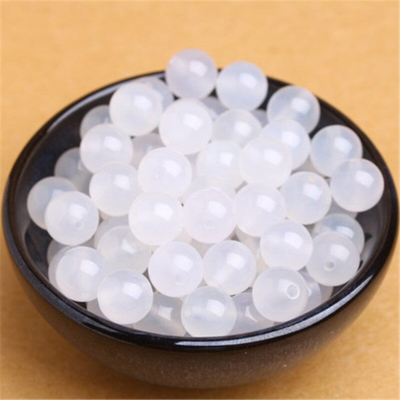 Natural Round Beads Bracelet (40pcs)