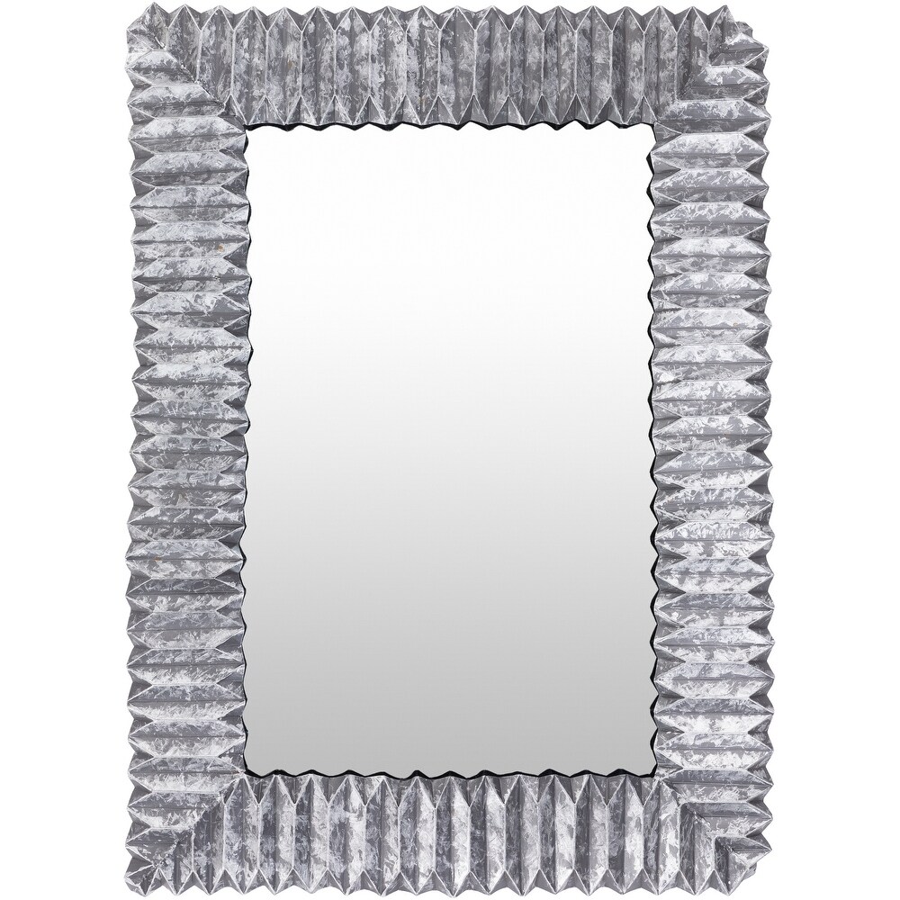 Artistic Weavers Hilga Galvanized Metal Rectangular Mirror