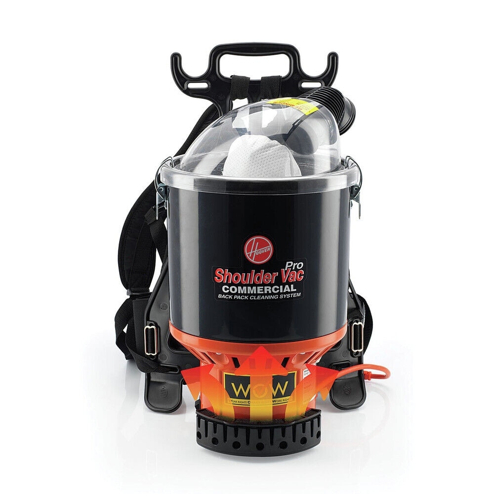 Commercial C2401 Black Backpack Vacuum