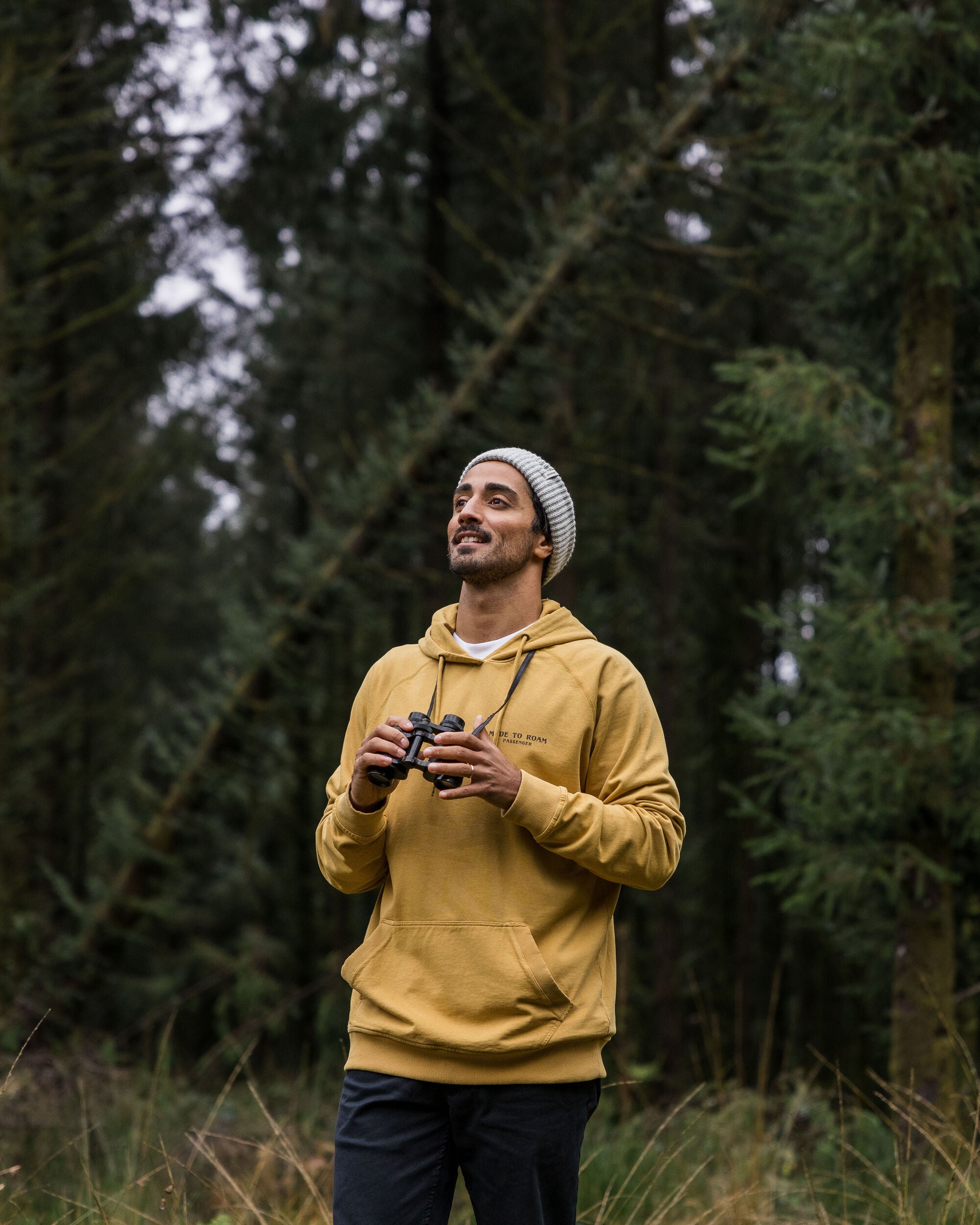 Sundown Recycled Cotton Hoodie - Mustard Gold