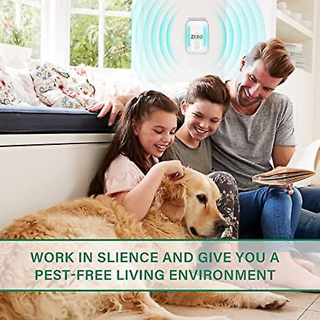 Indoor Ultrasonic Mosquito Repellent Night Light， Light-sensitive Night Light， Pregnancy And Infant Applicable-2 Pieces