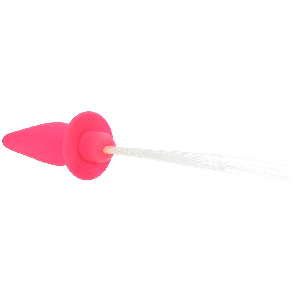 Southern Lights Vibrating Butt Plug in Pink