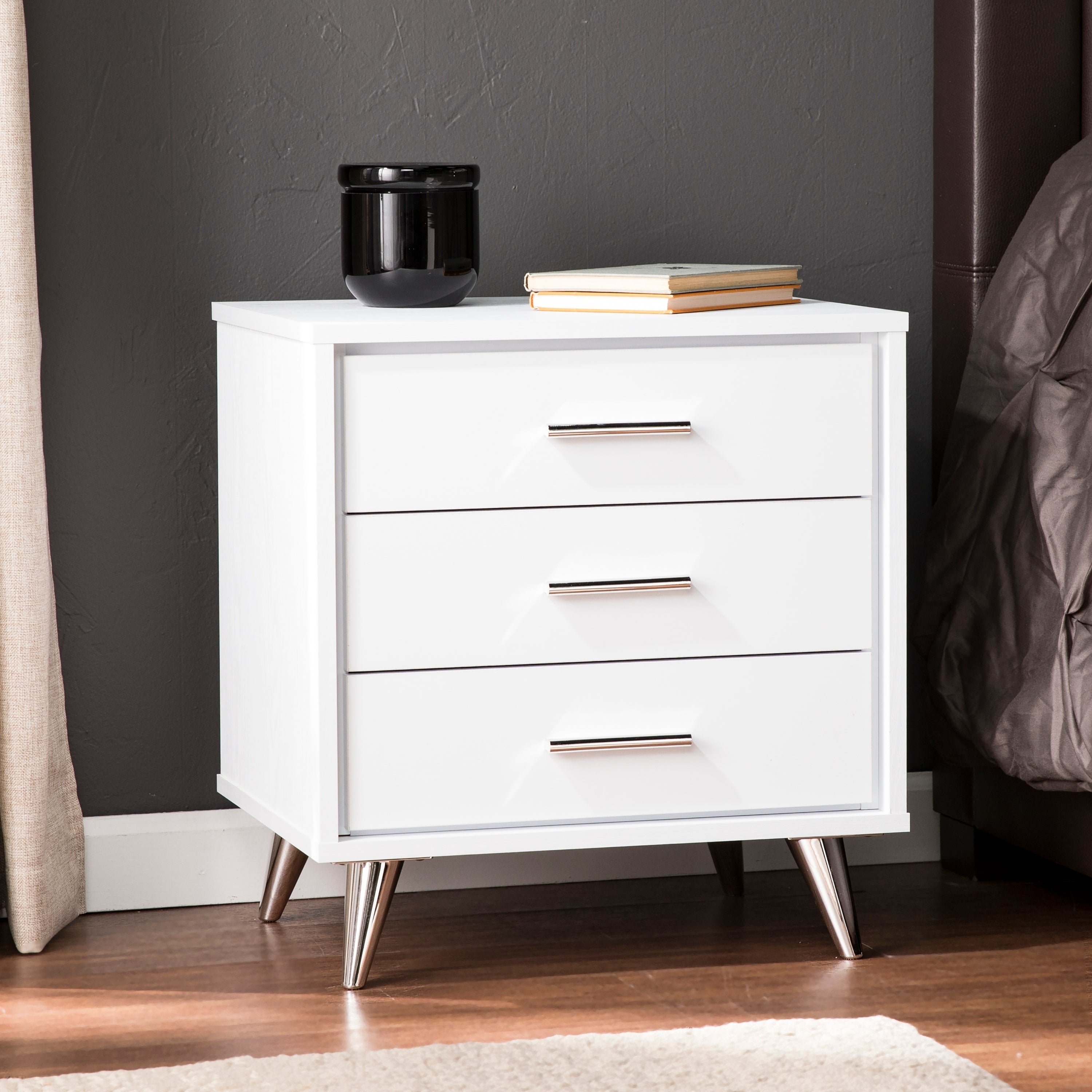 SEI Furniture Armoy Bedside Table