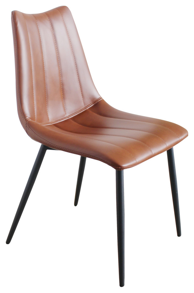 Alibi Dining Chairs  Set of 2   Midcentury   Dining Chairs   by Moe  x27s Home Collection  Houzz