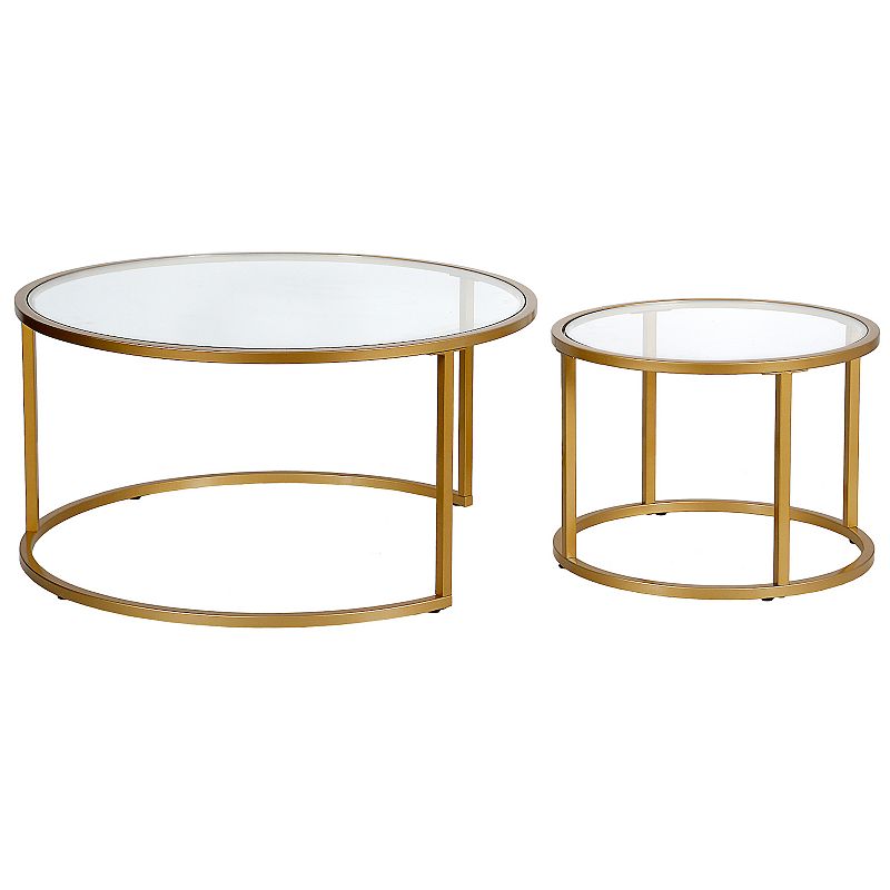 Finley and Sloane Watson Round Coffee Table