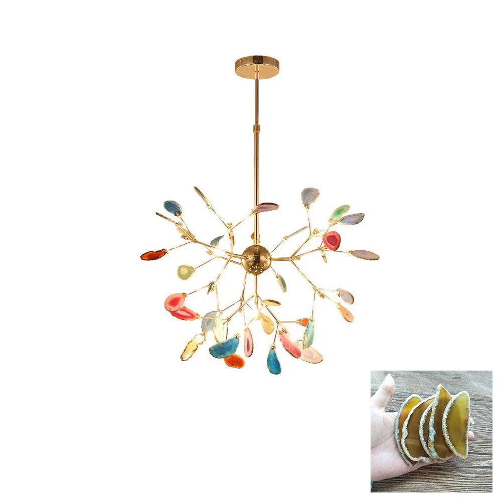 Agate Flake Chandelier