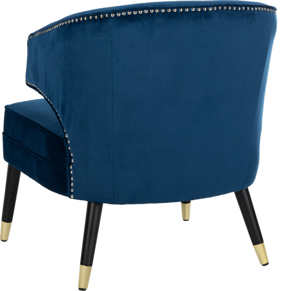 Stazia Wingback Accent Chair   Midcentury   Armchairs And Accent Chairs   by HedgeApple  Houzz