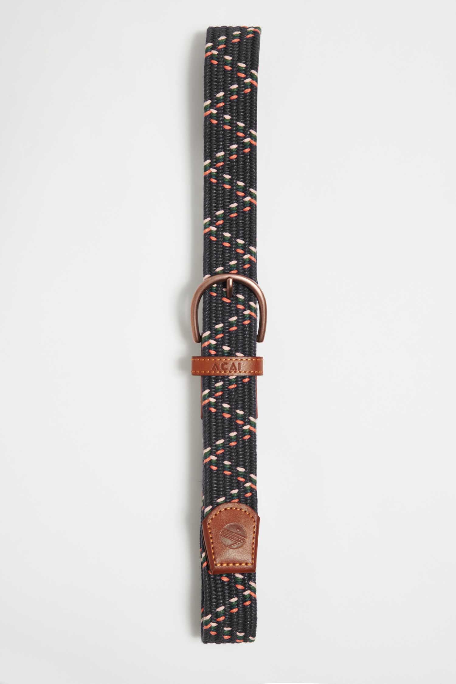 The Outdoor Braided Belt - Black