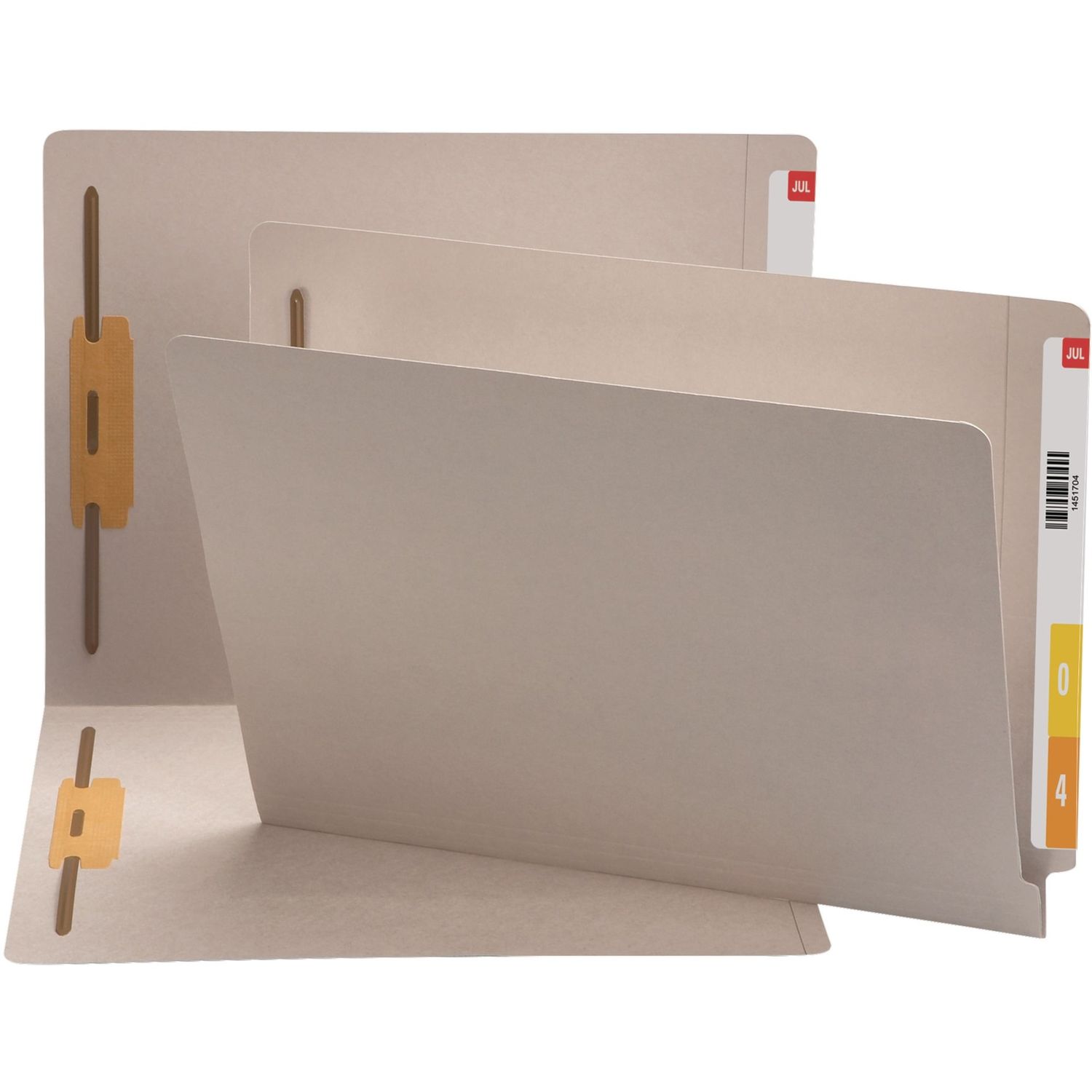 Straight Tab Cut Letter Recycled Fastener Folder by Smead Manufacturing Company SMD25849