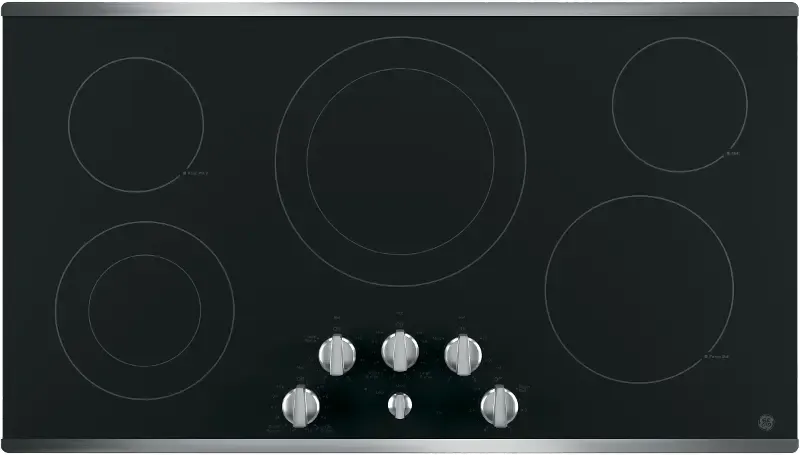 GE Profile 30 Inch Smoothtop Electric Cooktop - Black