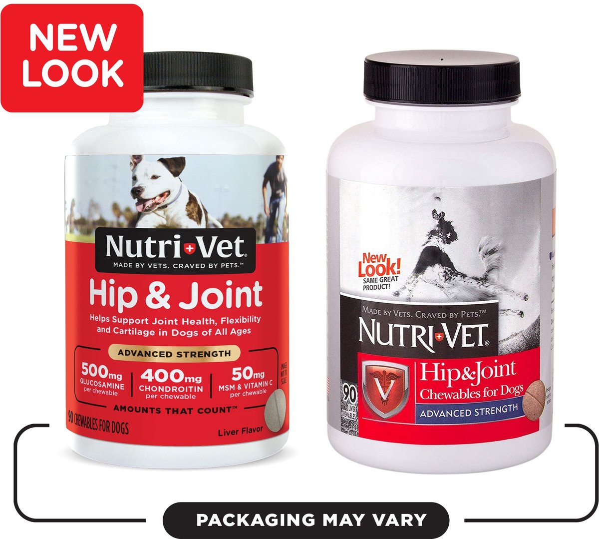 Nutri-Vet Advanced Strength Chewable Tablets Joint Supplement for Dogs